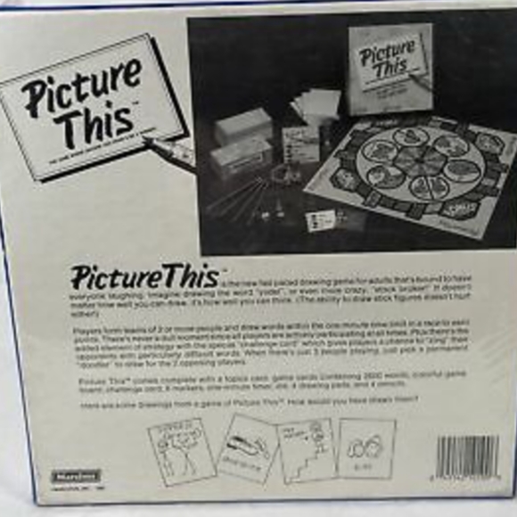 Vintage "Picture This" 1987 boardgame. - Picture 4 of 4